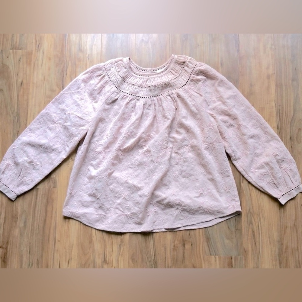 Lucky Brand long sleeve blouse size L